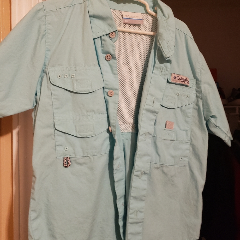Boys Colombia PFG shirt
